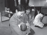 男女共同参画担当大臣「東京女子医科大学」を訪問