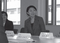 男女共同参画担当大臣「日本女子大学」及び「東京大学」を訪問