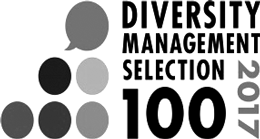 ダイバーシティ経営企業100選2017ロゴ