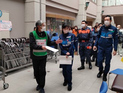 令和６年能登半島地震の被災地視察　写真