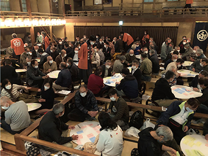 豊岡市区長連合会における研修会の様子 写真