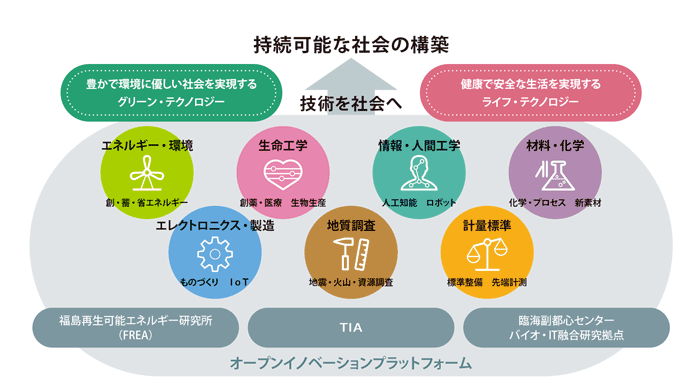 領域別の研究員職員構成