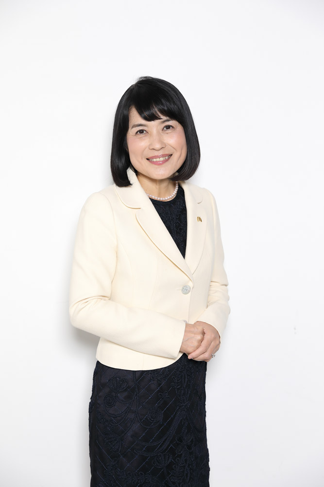 日本マクドナルド株式会社　取締役上席執行役員　CMO　ズナイデン　房子　さん