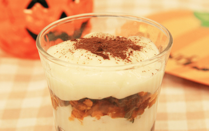 Pumpkin tiramisu