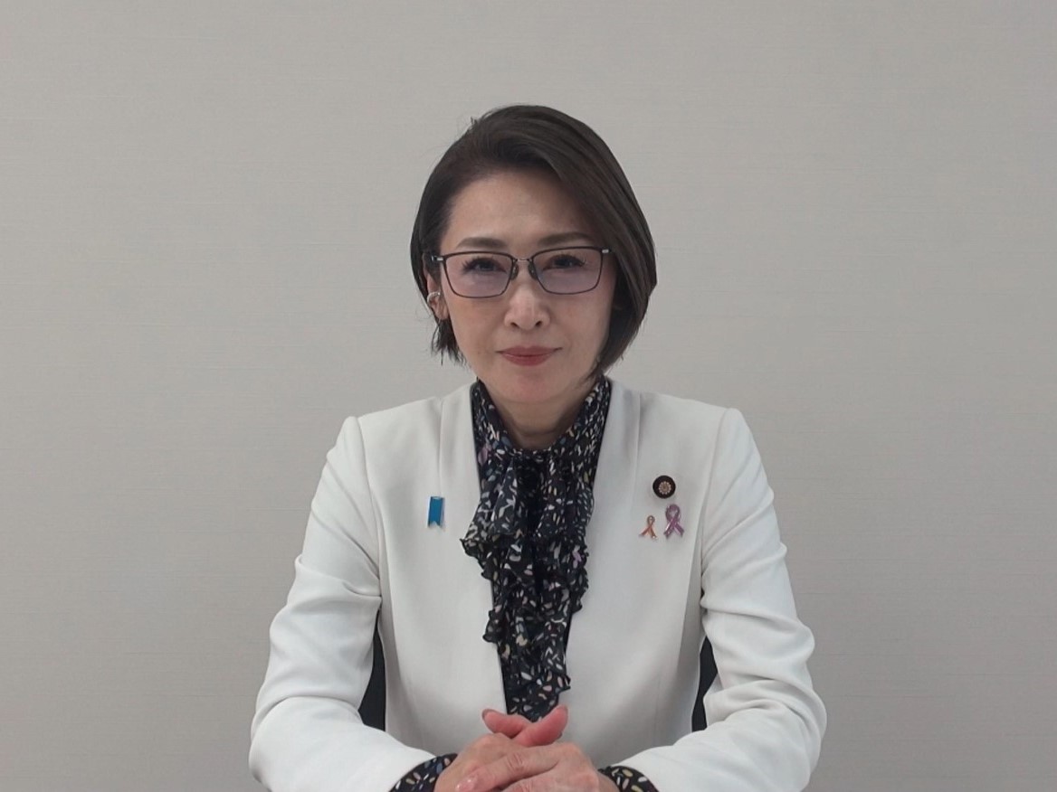 加藤⼥性活躍担当⼤⾂・内閣府特命担当⼤⾂