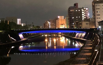 甲突川橋梁（西田橋）