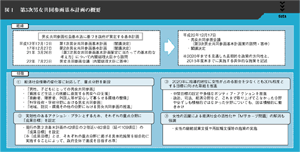 図1　第3次男女共同参画基本計画の概要