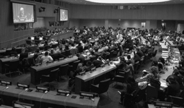 第59回国連女性の地位委員会　会合の様子