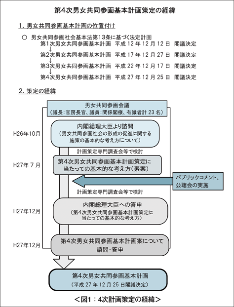 図1：4次計画策定の経緯