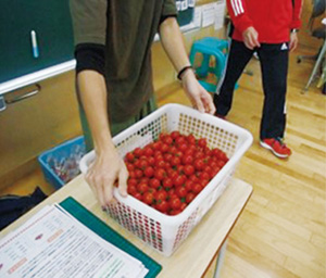 学校給食への食材提供