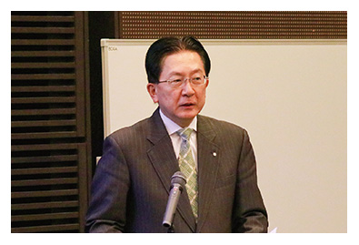 達増知事のご挨拶の様子