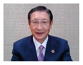 小路会長の基調講演の様子