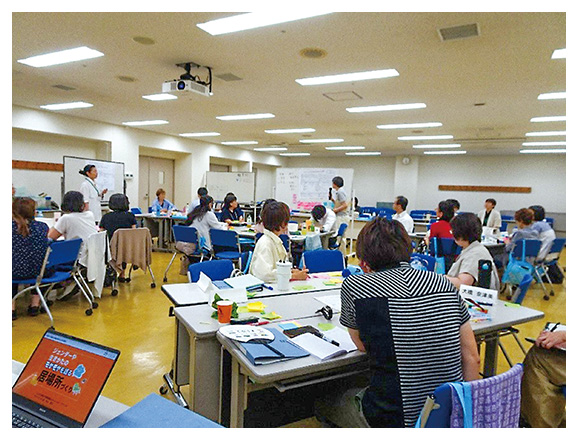 対面研修の様子