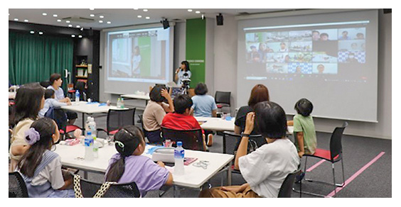 大阪大学メイン会場の様子
