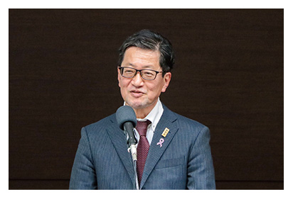 濵田知事ご挨拶の様子