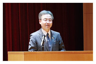 杉本知事ご挨拶の様子