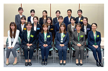 県内５信用金庫合同による「女性渉外担当者交流座談会」