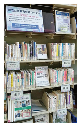 鳥取大学附属図書館での活用の様子