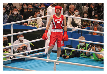 ボクシング時代の私