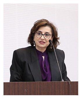 バフース国連女性機関事務局長による基調講演