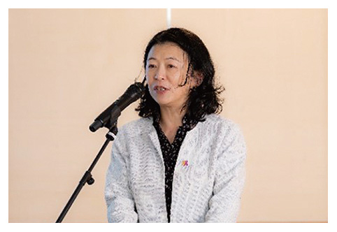 由布審議官挨拶の様子