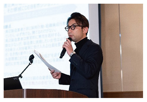 安藤社長のご講演の様子