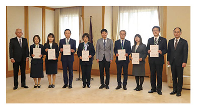 令和8年度部長辞令交付式