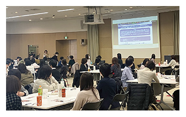 川崎重工業株式会社、住友ゴム工業株式会社共催の技術系女性を対象とした交流会の様子