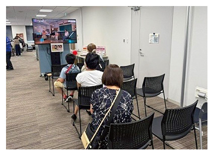 「今こそ知りたい！性暴力のこと」上映の様子