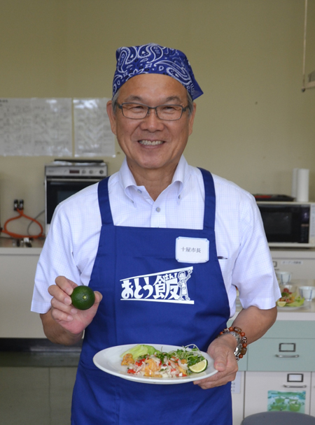 宮崎県　日向市長　十屋　幸平