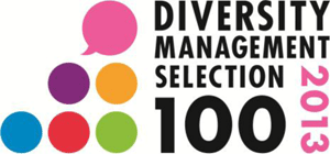 「ダイバーシティ経営企業100選」のロゴマーク