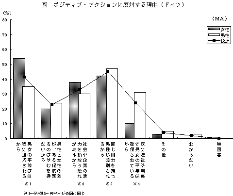 ポジティブアクションに反対する理由（ドイツ）